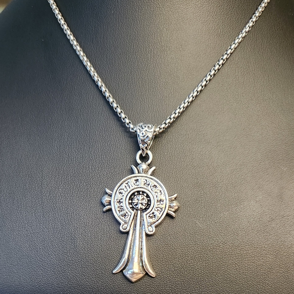 Hearts Cross Necklace